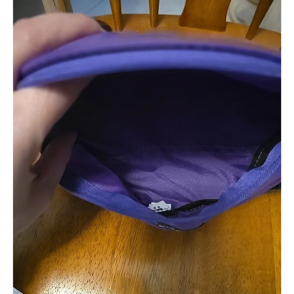 Vtg 90s High Ridge Purple Outdoor Camping Hiking Waist Hip Purse Fanny Pack‎